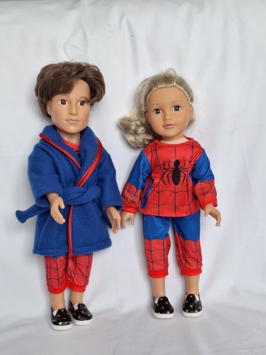 Spiderman pyjamas and dressing