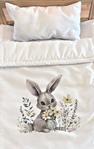 Doll pram cot blanket duvet - duvet, &